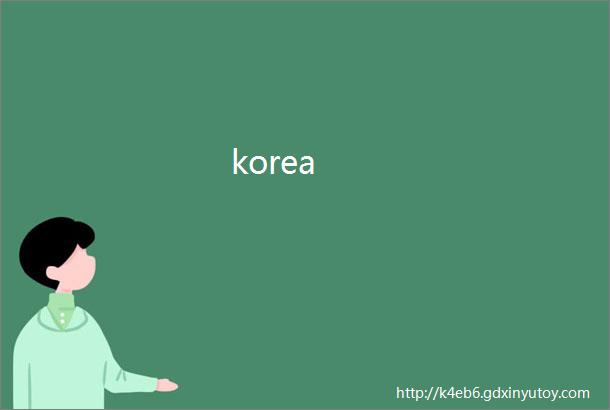 korea